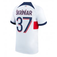 Fotbalové Dres Paris Saint-Germain Milan Skriniar #37 Venkovní 2023-24 Krátký Rukáv